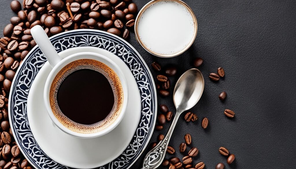 كيف تسوي قهوة تركية بالحليب